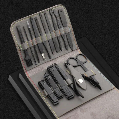 Good-Looking Foldable Stainless Steel Nail Clipper Set